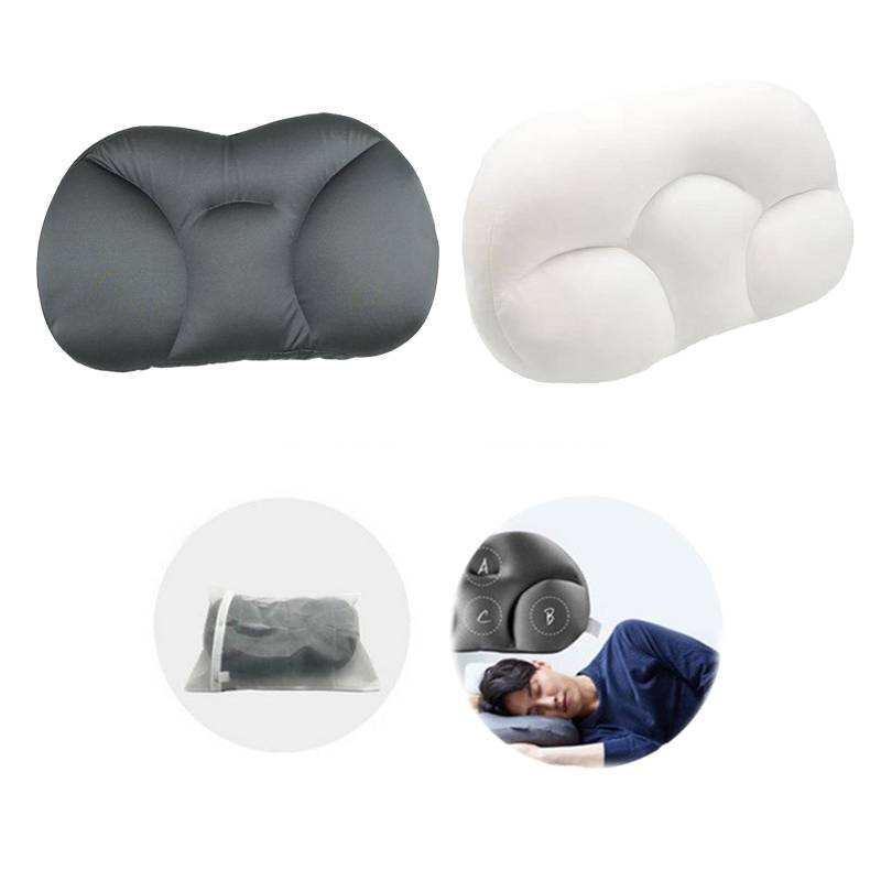 All-round Ergonomic Sleep Pillows Egg Sleeper Memory Foam Soft Orthopedic Neck Pillow Release 3D Cloud Micro Deep Sleep Pillow - Image 9